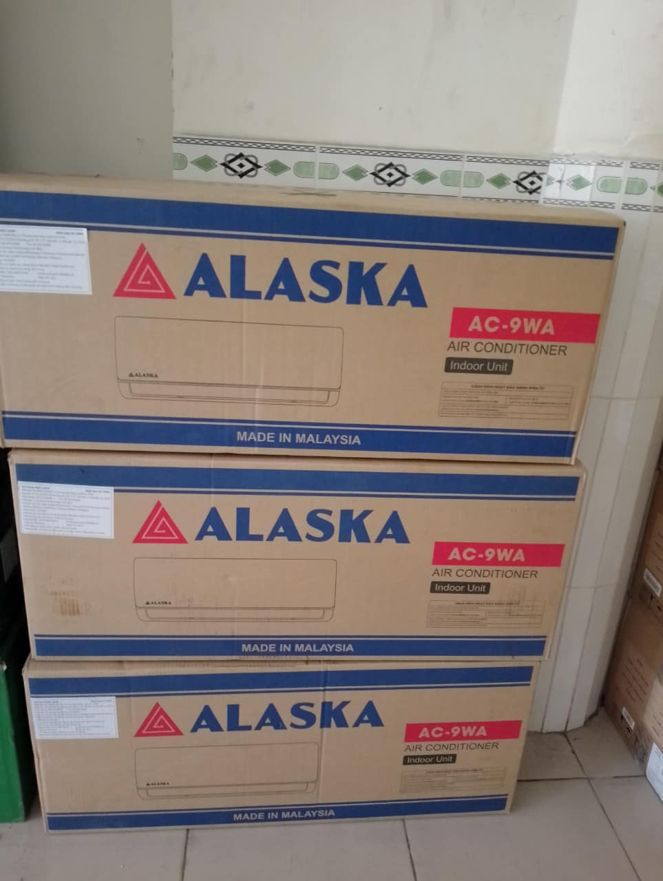 Máy lạnh Alaska cũ 2.5 HP